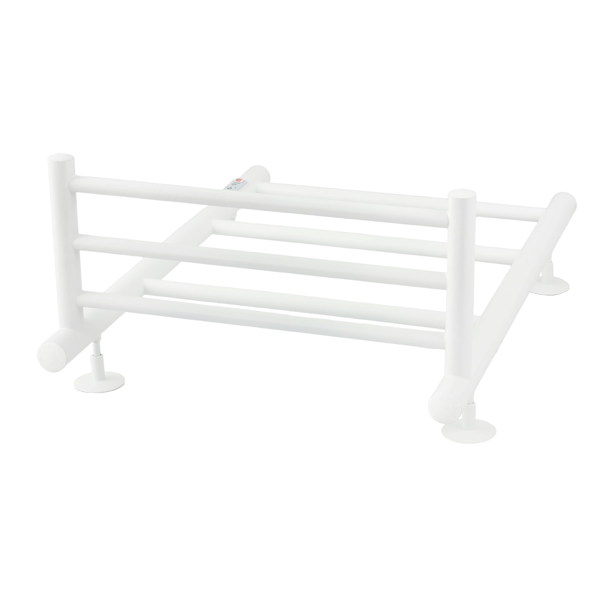 Полотенцесушитель Energy Round Modus 600x400 белый с таймером, с полкой